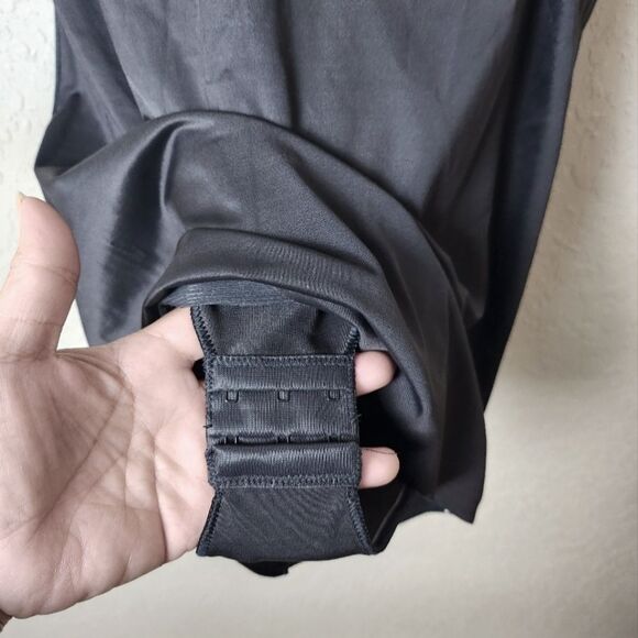 Miraclesuit Strapless Slip Dress Black Size 38B NWT - Picture 8 of 11